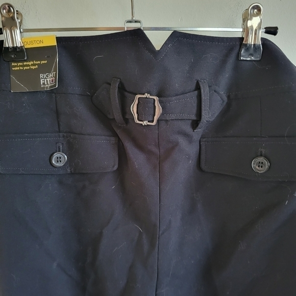 NWT Lane Bryant Houstan Wide Leg Pant Black Size 5 - Picture 4 of 9